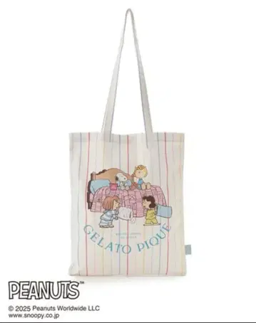 젤라또피케 x 피넛 오리지널 아트 토트백