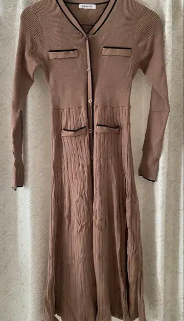 NATURAL BEAUTY BASIC 니트 롱 원피스