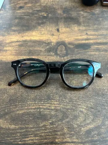 Zoff 브라운 검은색 테두리 안경