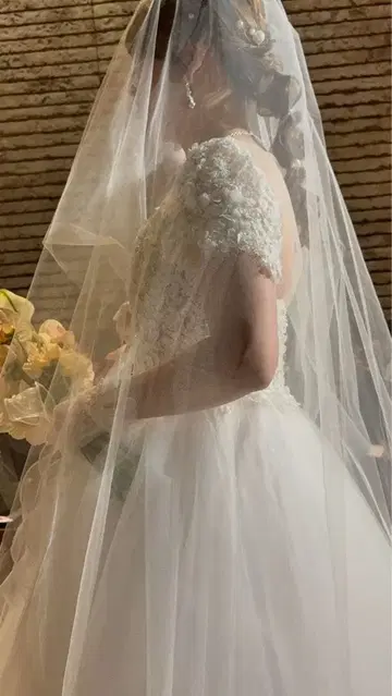 트리트 드레싱 웨딩 베일
