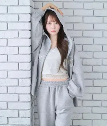 RoseMuse Logo 3d embroidery 후드티, 팬츠 세트