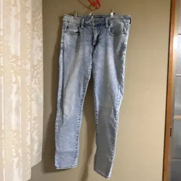 American Eagle Outfitters 스키니 데님 라이트 블루