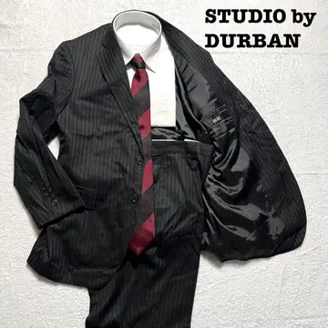 studio by durban 블랙 스트라이프 AB4 1턱 실크