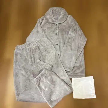 미사용 MUJI 착용 담요 상하의 세트 L 사이즈 무인양품