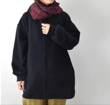 PRIT 리사이클 울 노카라 ZIP 풀집업 P80406