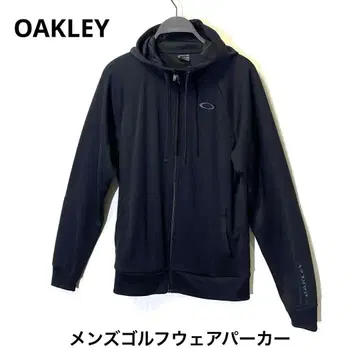 OAKLEY 오클리 집업 후드티 골프웨어 로고 자수