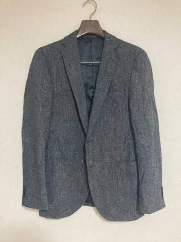 유나이티드 애로우즈 그린 라벨 릴랙싱 트위드 자켓 그레이 M