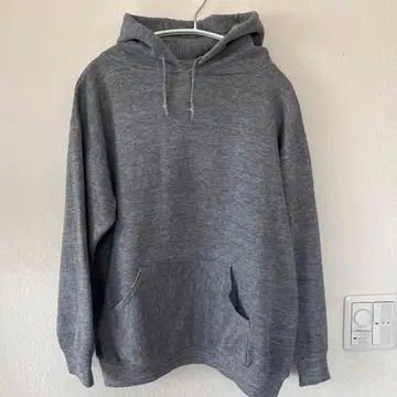 sportswear 그레이 후드티 L 남성용 여성용 구제 의류 빈티지