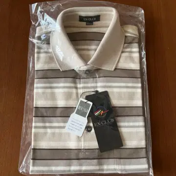 [ 미사용 새상품 ] 레나운 EX-CLUB 남성용 피케 셔츠 긴팔 M