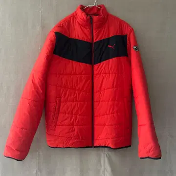 Puma 다운 자켓 빨간색/블랙