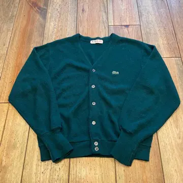 60s IZOD OF LONDON 택 라코스테 니트 가디건 USA제