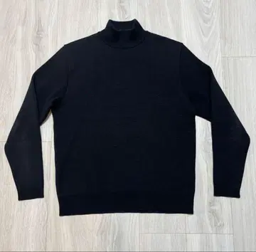 PUBLIC TOKYO 바운드 울 밀라노 리브 하이넥 모크넥