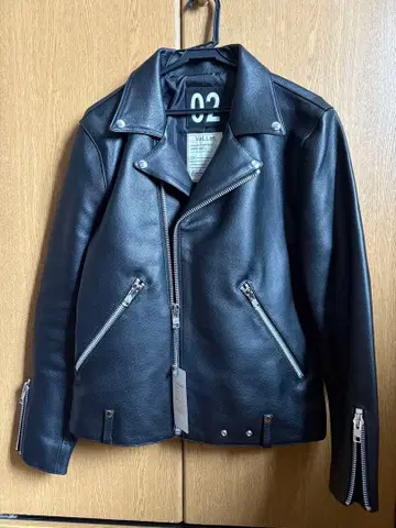 류구 가죽 더블 라이더 자켓 VALLET 02