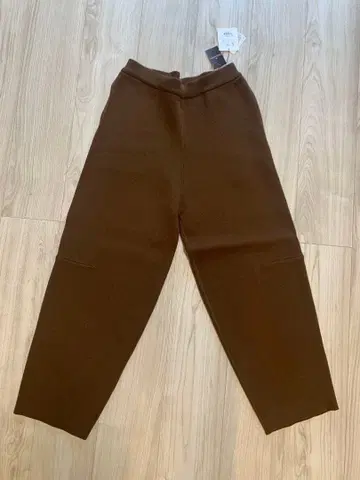 [ 미사용 새상품 ] CLOCHE 커브 팬츠 브라운 사이즈02