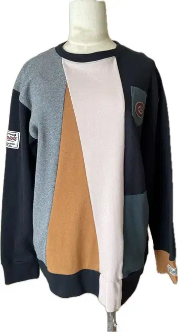 패치워크 디자인 트레이닝복 사이즈 3