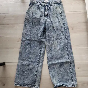 Adner 와이드 팬츠 데님 M 라이트 블루