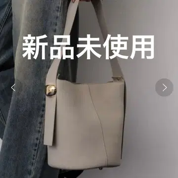 [ 새상품 미사용품 ] 스웨이드 라이크 원 핸들 백