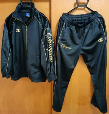 Champion 블랙 저리 세트