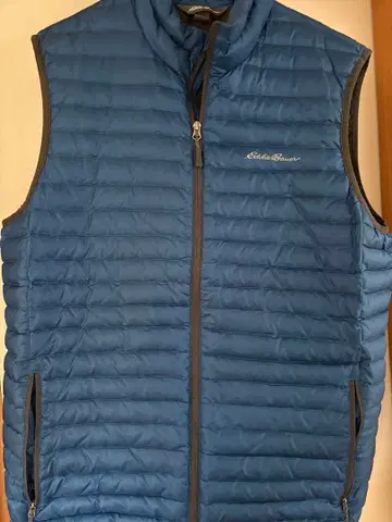 Eddie Bauer 다운 베스트 L 블루