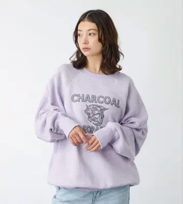 아메리카나 x 오리지널 차콜 Leopards 맨투맨