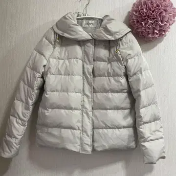 ROPE 라이트 그레이 다운 자켓