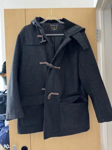 BACK NUMBER 더플 코트 L 사이즈 다크 그레이