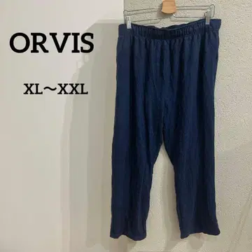 ORVIS 와이드 팬츠 다크 블루 남녀 겸용 XL~XXL