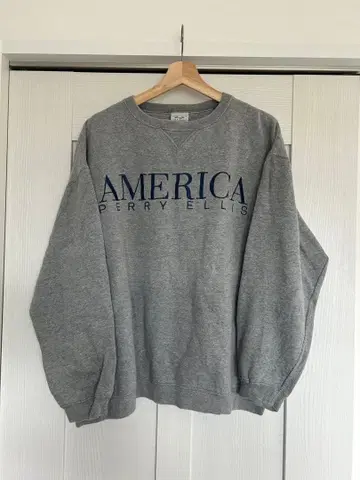 90s PERRY ELLIS 그레이 트레이닝복 XXL