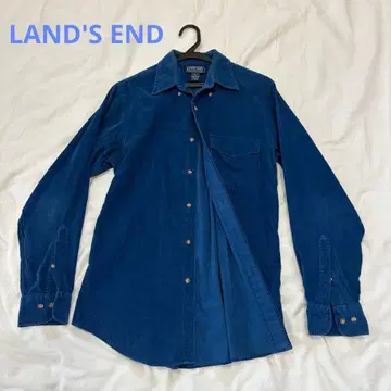 usa 구제 의류 LAND'S END 셔츠 유로이 네이비