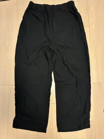 정원 아일랜드 팬츠 M 블랙