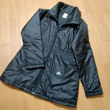 adidas ( 아디다스 ) 블랙 롱 코트 M 사이즈
