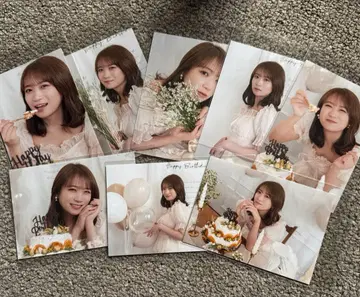 아키모토 마나츠 브로마이드 8종 컴프 세트