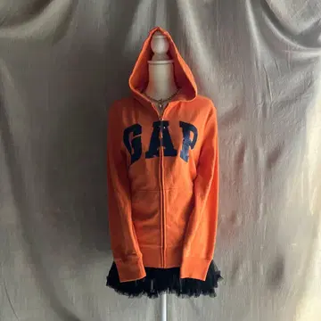 갭 키즈 / 집 후디 오렌지 택 포함