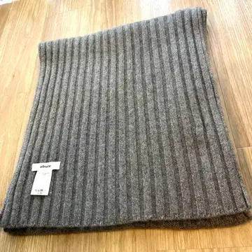 ebure 그레이 캐시미어 머플러 스톨