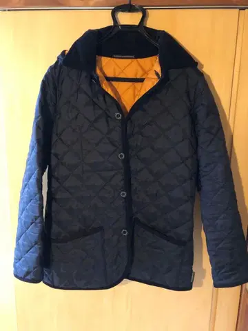 트래디셔널 웨더웨어 퀼팅 자켓 38 네이비