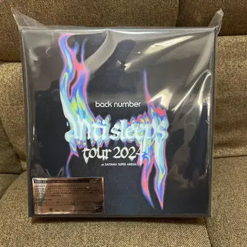 최초 한정 BOX anti sleeps tour 2024 블루레이반