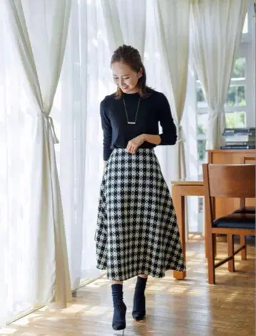 bluelea 블루레아 오리지널 트위드 스커트