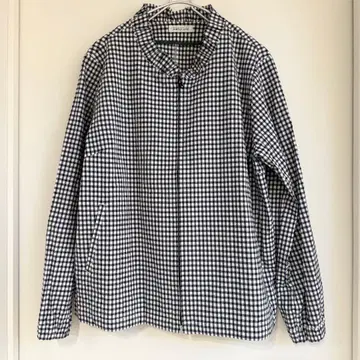 element of simple life 깅엄 체크 자켓 LL