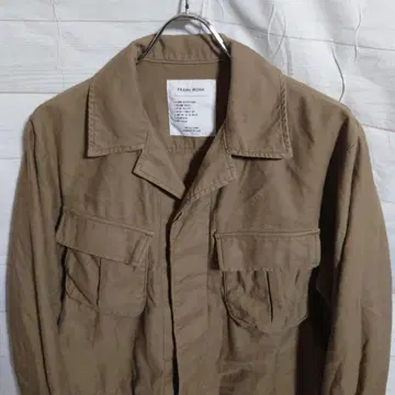 케282 프레임워크 숏 기장 밀리터리 자켓 카키