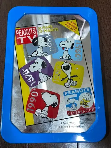 스누피 패브 거울 레트로