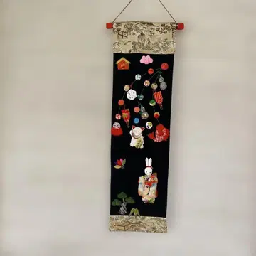 눌러 붙인 그림 설날 장식 태피스트리