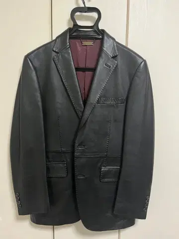 DURBAN 더반 램 가죽 테일러드 자켓 블랙 S 사이즈