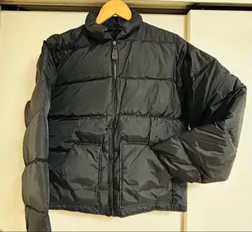 블랙 다운 자켓 42