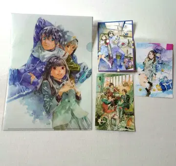 노라가미 월간 소년 매거진 50주년 기념 클리어 파일 엽서 세트