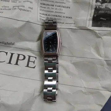 SEIKO 여성용 손목시계 쿼츠 블랙