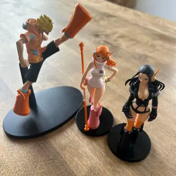 원피스 피규어 세트 3체 나미 로빈 상디