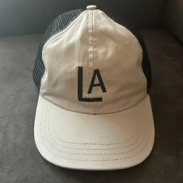LA 로고 cap cooperstown 메쉬