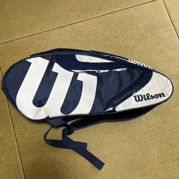 Wilson TEAM 라켓백 네이비/화이트