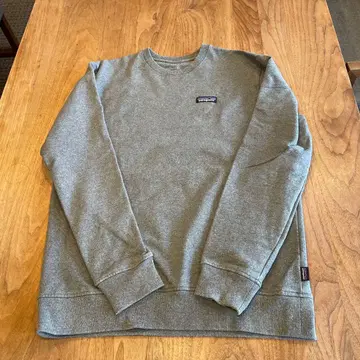 patagonia 그레이 크루넥 맨투맨