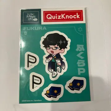 QuizKnock 퀴즈노크 스티커 시트